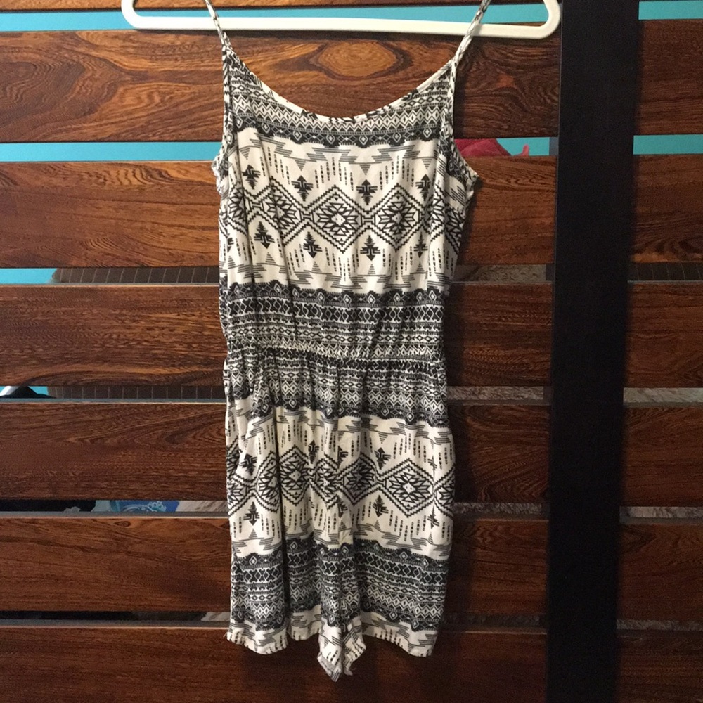 Tribal patterned romper